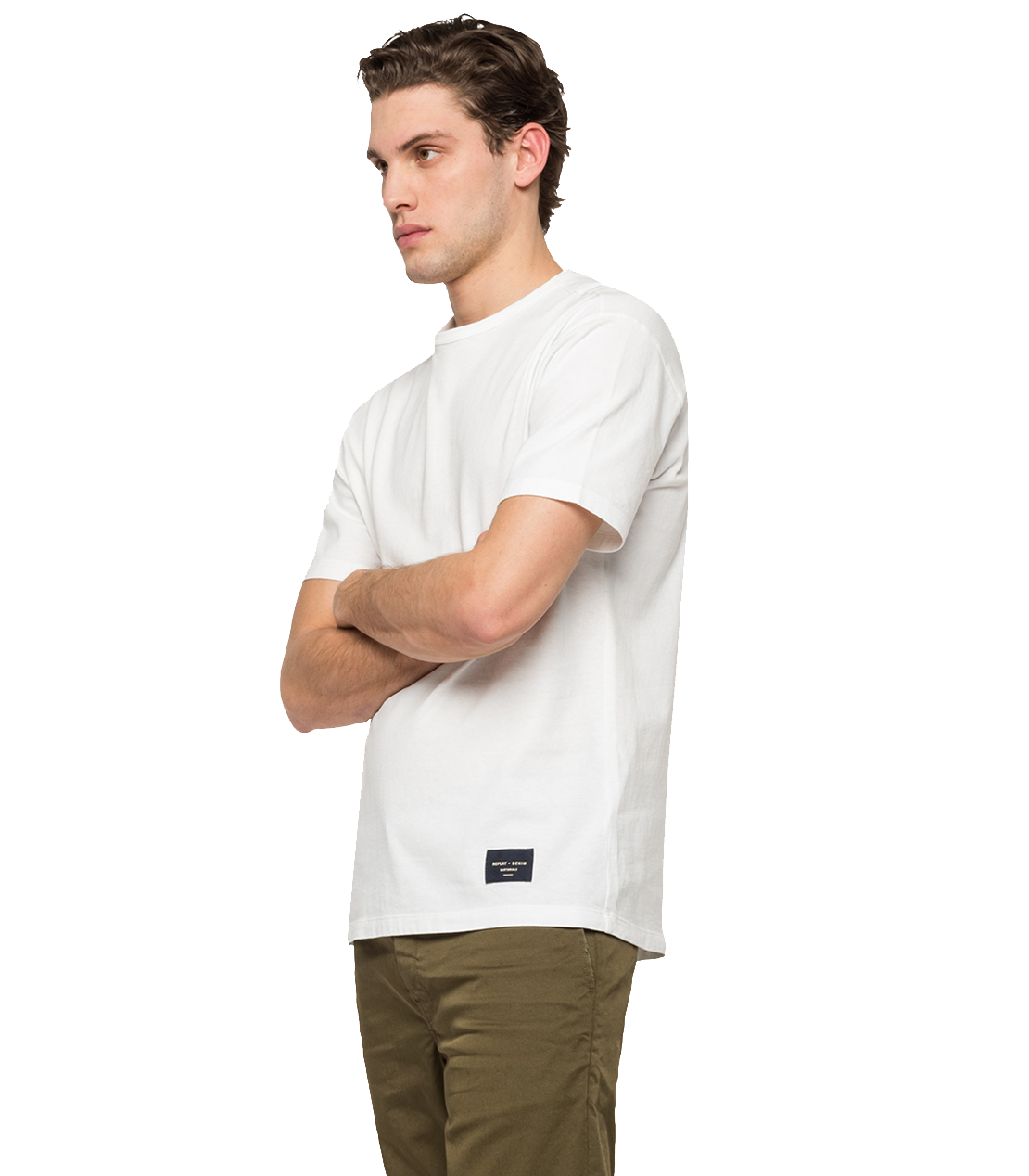 サルトリアーレ　ガーメントダイコットンジャージーTシャツ 詳細画像 オフホワイト 3